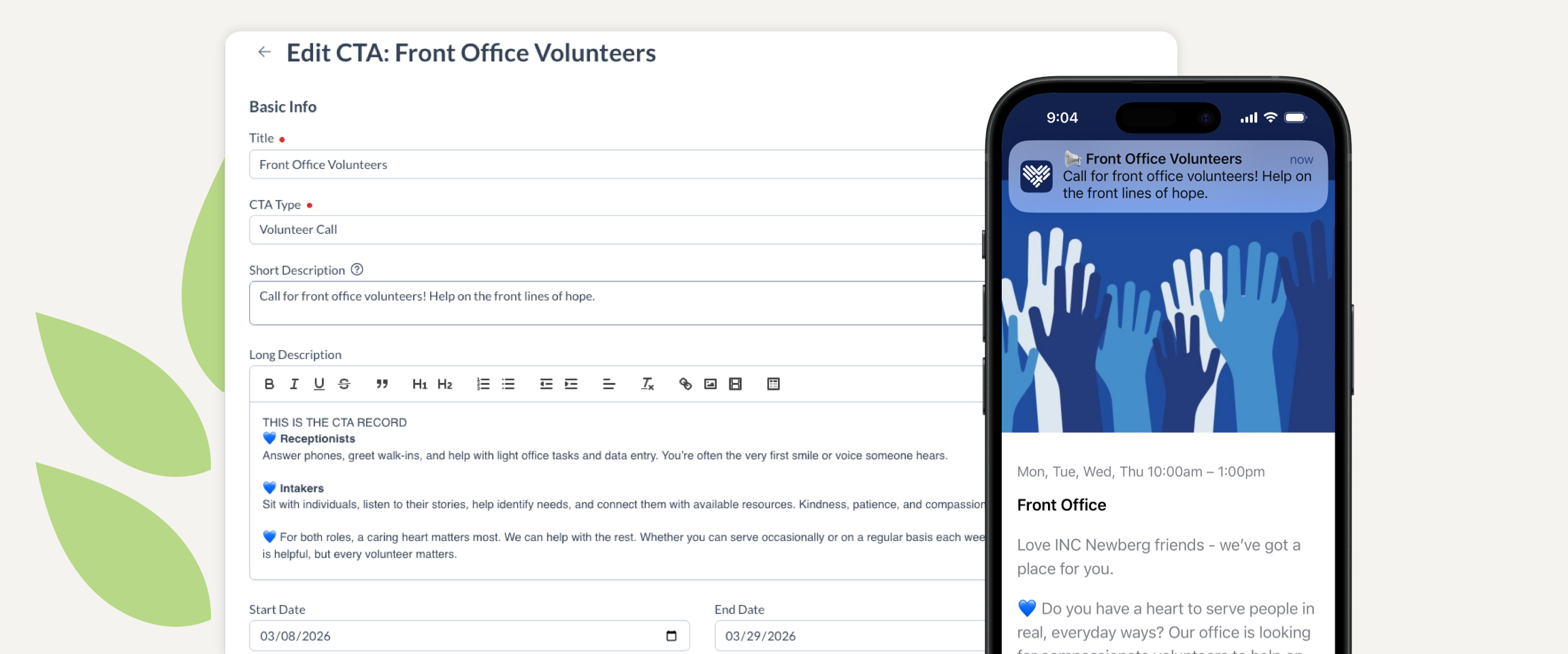 Services people can find